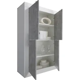 Home Affaire Highboard 102 x 162 x 43 cm Weiß
