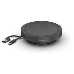 Jabra SPEAK2 55 MS Bluetooth-Lautsprecher (Bluetooth, USB- & Bluetooth-Konferenzlösung) grau