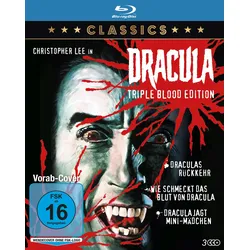 Dracula Triple Blood Edition: Draculas Rückkehr / Wie schmeckt das Blut von Dracula / Dracula jagt Mini-Mädchen [Blu-ray] | Zustand: Neu & original versiegelt