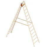 Layher Holzstehleiter 1038 2 x 14 Sprossen