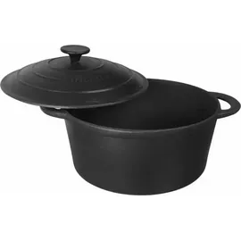 Kinghoff Gusseisen Kasserolle 24 cm rund