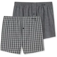 SCHIESSER Herren Web-Boxershorts 2er Pack