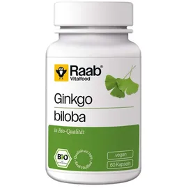 Raab Vitalfood BIO Ginkgo Biloba Kapseln 60 St.