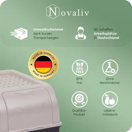 Novaliv Aufbewahrungsbox 5L 1-tlg. weiß