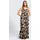 Tom Tailor Maxikleid Gemustert Braun L