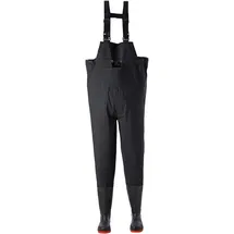 PORTWEST Waders Gummistiefel Schwarz 44