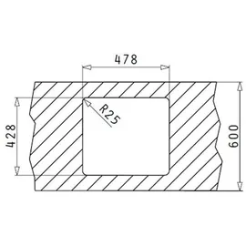 PYRAMIS LUME (45X40) 1B Flachenbündig