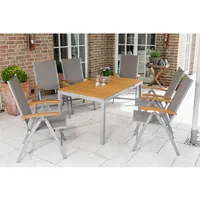 Merxx Naxos Set 7-tlg. Grau