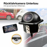 Rückfahrkamera 170° Grad Blickwinkel und mit dynamische Hilfslinien einbau Auto