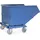 FETRA Muldenkipper Stahl 0,8 m3 blau 800 kg mit Rollen