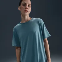 Nike One Relaxed Dri-FIT-Kurzarmshirt für Damen - Blau, M
