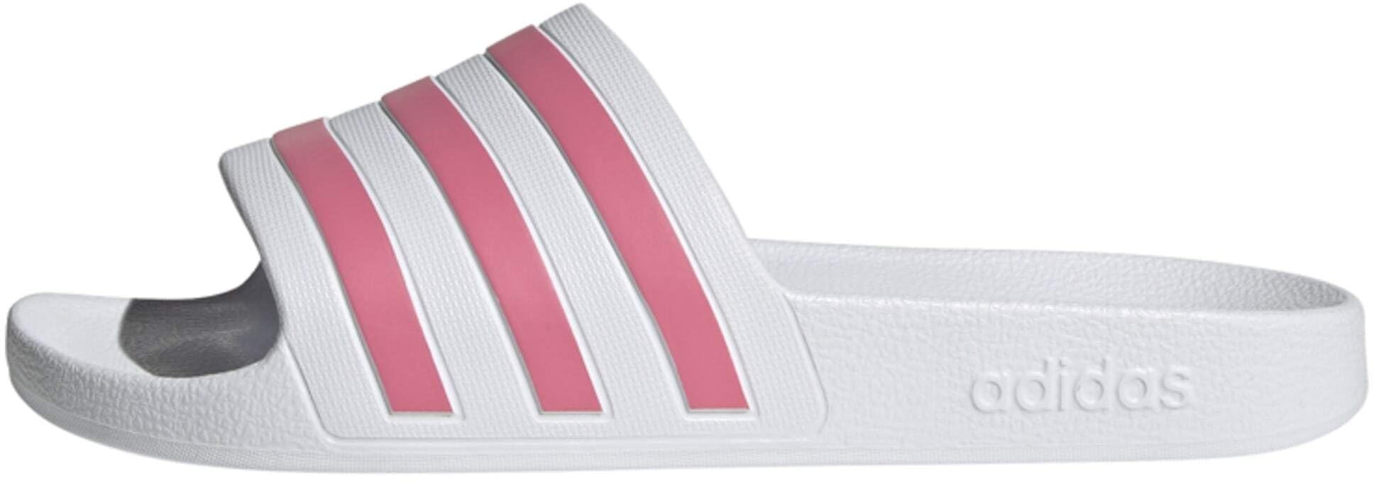 adidas Damen Adilette Aqua Slide Sandal, Bianco Ftwbla Tonros Ftwbla, 37 EU