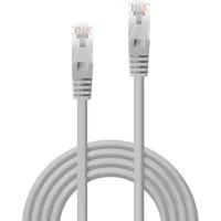 Lindy 48343 RJ45 Netzwerkkabel, Patchkabel CAT 5e F/UTP Grau