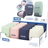 Milan 1918 Series Compact 16 Display Box, Blau, Grün, Navy, Pink, Weiß