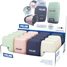 Milan 1918 Series Compact 16 Display Box, Blau, Grün, Navy, Pink, Weiß