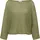 s.Oliver Ajour-Strickpullover Oversize grün 46