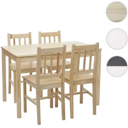 MVG Esszimmer-Set »MVG-F77« - braun