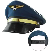 w widmann milano party fashion Pilotenmütze blau verstellbar