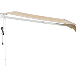 vidaXL Markise elektrisch 350 cm x 250 cm gelb
