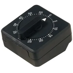 Comair Kurzzeit-Timer schwarz mit Wandbefestigung