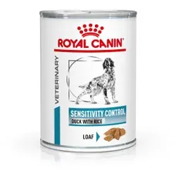 Royal Canin Veterinary Sensitivity Control Ente mit Reis Hunde-Nassfutter 3 Paletten (36 x 410 g)