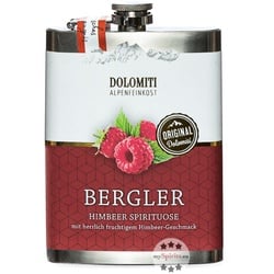 Dolomiti Flachmann Bergler Himbeer-Schnaps 0,2l