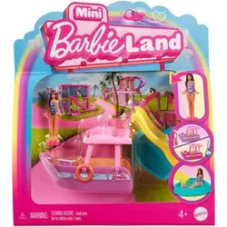 MATTEL HYF41 Barbie Mini BarbieLand Puppe und Traumboot