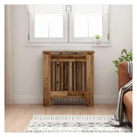 vidaXL Heizkörperabdeckung Altholz 78 x 19 x 81,5 cm