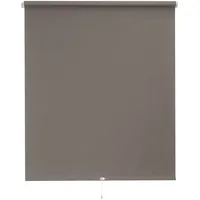 SUNLINES Springrollo Uni 102 x 180 cm grau/weiß