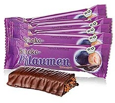 Organic Chocolate-plum-bar - 400 g