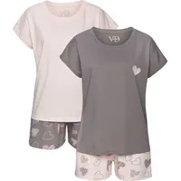 VIVANCE DREAMS Damen Shorty rosa/grau Gr.44/46