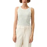 s.Oliver Geripptes Tanktop Grün S