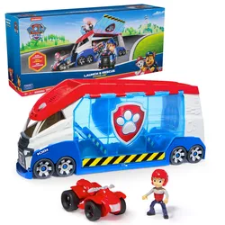Spin Master PAW Patrol – Launch'n Rescue PAW Patroller Teamfahrzeug, inkl. Ryder-Figur und 1 Basis-Fahrzeug