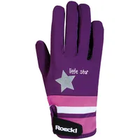 Roeckl Sports Reithandschuh Kelli, Kids Sommer Handschuh, Beere 4