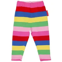 Toby Tiger Leggings mit Blockstreifen in rosa | Gr.: 110