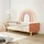 Homestyle4u Kinderbett 2606 90 x 200 cm Kiefer massiv rosa