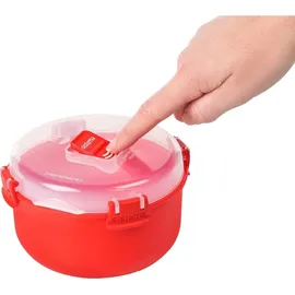 Sistema Mikrowellendose rund rot 0,915 l