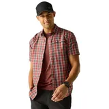 Regatta Mindano Kurzarmhemd - Dark Storm Multi Cross Check - M