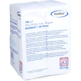 Maimed Vlieskompressen 10x10 cm 4fach unsteril