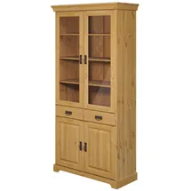 OTTO home Vitrine Rügen 95 x 40 x 192 cm Beige