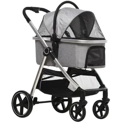 PawHut Hundewagen Oxford-Gewebe (100% Polyester), Aluminium