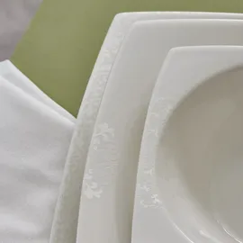 KARACA New Flava Geschirrset 24-tlg. für 6 Personen weiß