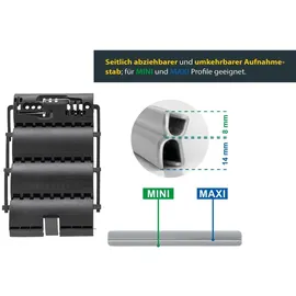 Schellenberg Feste Wellenverbinder Rollladen Hochschiebesicherung 2 Stück