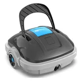 WINNY POOL CLEANER Poolroboter Akku, 100 Min. Leistungsstarke Reinigung, Poolsauger mit Batterie Aufrüsten, Dual-Antriebsmotoren, Automatischer Poolreiniger für Pool mit Flachem Boden bis 80 m2