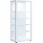 VCM Vitrine Glasol 51,8 x 34,8 x 114,5 cm Weiß