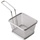 APS Servier-Frittierkorb 10 x 8.5 cm, H: 6.5 cm /// Edelstahl, Griff 9 cm /// -SNACKHOLDER- /// 40620 Miniature frying basket made of stainless steel, stainless steel,