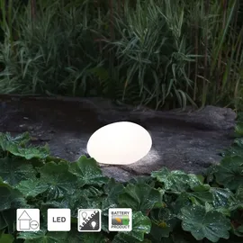 Star Trading Globy weiß, ca. 27x13 cm,