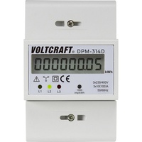 VOLTCRAFT DPM-314D Drehstromzähler digital 100A MID-konform: Nein 1St.