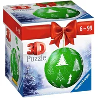 Ravensburger Puzzle 3D Puzzle-Ball Weihnachtskugel Tannenbaum (11270)