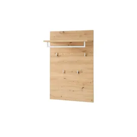 Stella Trading Garderobenpaneel BARI 78 x 117 x 30 cm Artisan Eiche